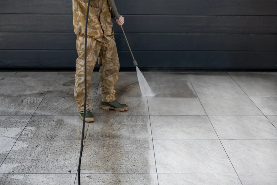 Tiles and Flooring Pressure Washing